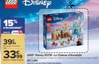 LEGO® Disney 43278 - Le Château d'Arendelle