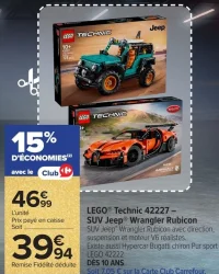 LEGO® Technic 42227 – SUV Jeep® Wrangler Rubicon