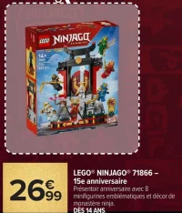 LEGO® NINJAGO® 71866 – 15e anniversaire