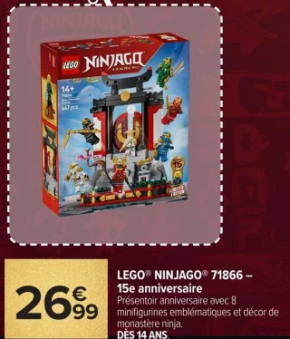 LEGO® NINJAGO® 71866 – 15e anniversaire
