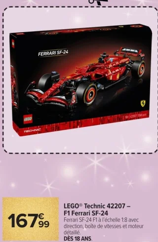LEGO® Technic 42207 – F1 Ferrari SF-24