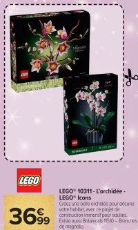 LEGO® 10311 - L'orchidée - LEGO® Icons