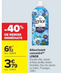 Adoucissant concentré Lenor