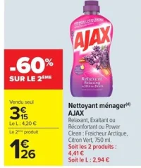 Nettoyant ménager AJAX