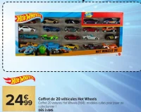 Coffret de 20 véhicules Hot Wheels
