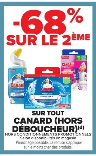 Canard (Hors Déboucheur)
