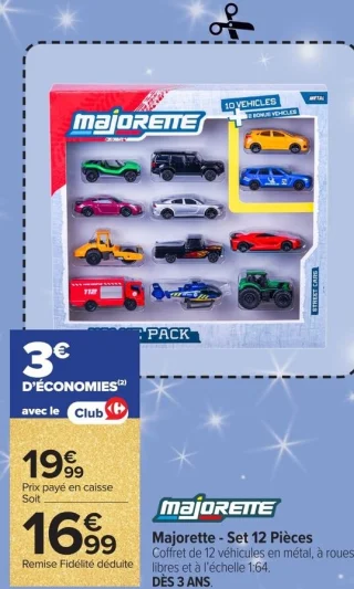 Majorette - Set 12 Pièces