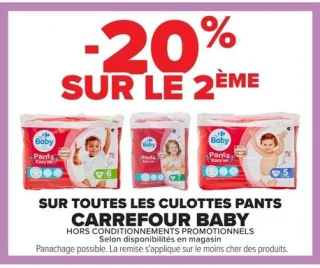 Couches Culottes Pants CARREFOUR BABY