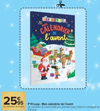 P'tit Loup - Mon calendrier de l'avent