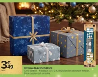 Kit 4 rouleaux tendance