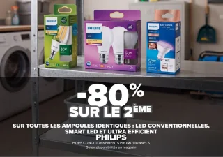 Ampoules LED Philips (led conventionnelles, smart led et ultra efficient)
