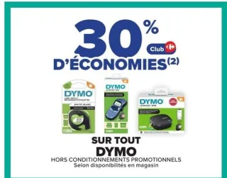 Sur tout DYMO