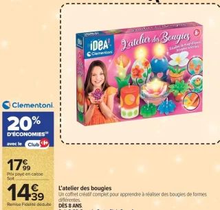 Clementoni L'atelier des bougies
