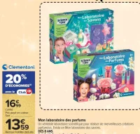 Clementoni Mon laboratoire des parfums / Mon laboratoire des savons