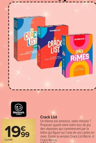Crack List