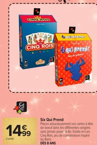 Gigamic Six Qui Prend