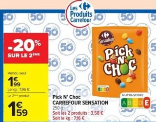 Pick N' Choc CARREFOUR SENSATION