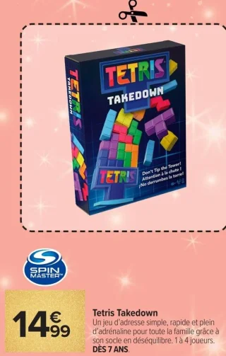 Tetris Takedown Spin Master