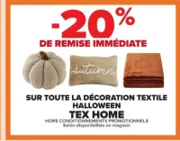 Décoration textile Halloween Tex Home