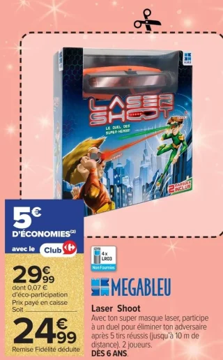 Megableu Laser Shoot