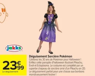Déguisement Sorcière Pokémon