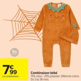 Combinaison bébé Tex Baby