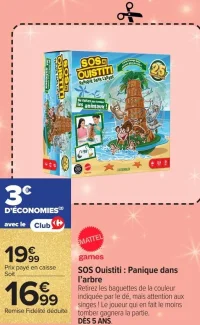 Mattel games SOS Ouistiti : Panique dans l'arbre