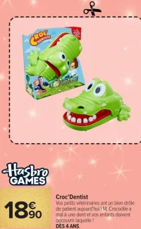 Hasbro Games Croc'Dentist