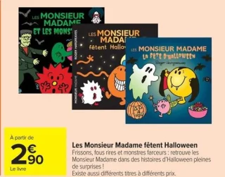 Les Monsieur Madame fêtent Halloween