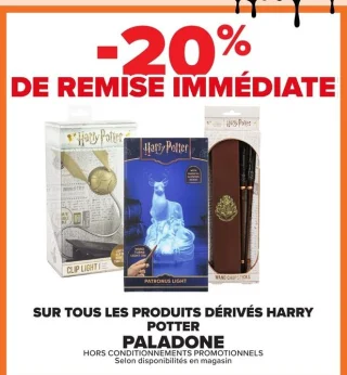 Produits dérivés Harry Potter Paladone