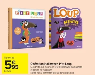 Opération Halloween P'tit Loup