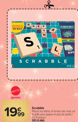 Scrabble Mattel Games