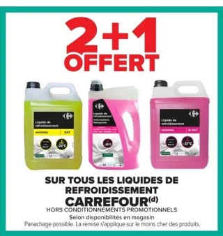 Liquides de refroidissement Carrefour