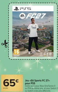 Jeu «EA Sports FC 27» pour PS5