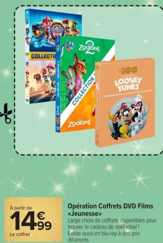 Opération Coffrets DVD Films «Jeunesse»