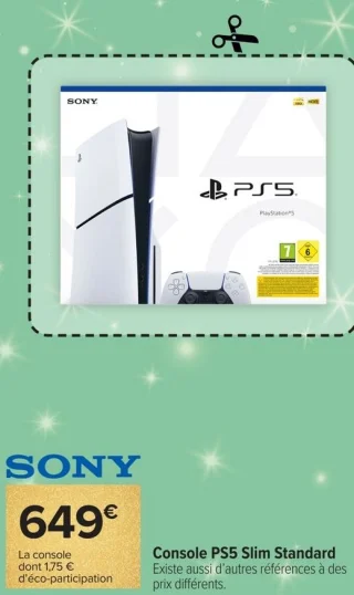 Console PS5 Slim Standard