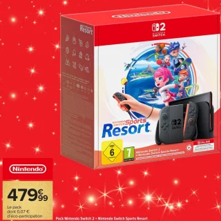 Pack Nintendo Switch 2 + Nintendo Switch Sports Resort