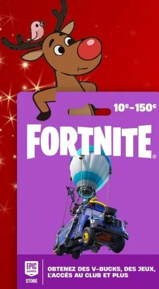 Carte cadeau Fortnite
