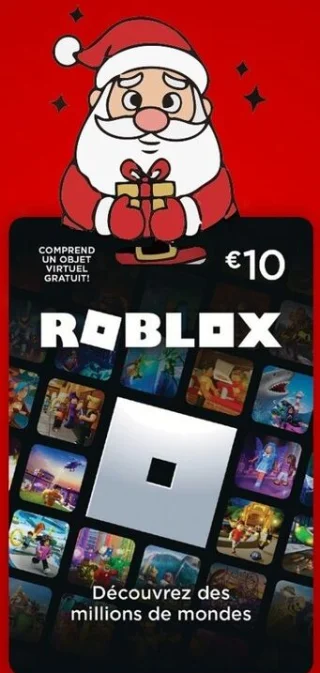 Carte cadeau Roblox