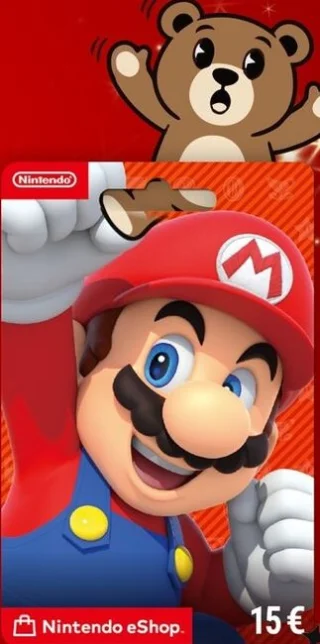 Carte cadeau Nintendo eShop Mario
