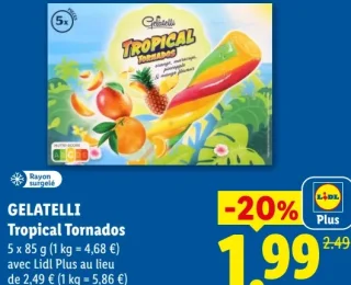 GELATELLI Tropical Tornados