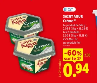 Saint Agur Crème