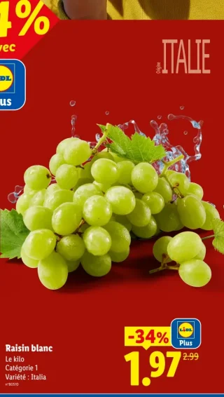 Raisin blanc