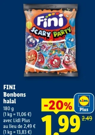 FINI Bonbons halal
