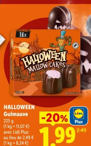 Halloween Guimauve Mallow Cakes