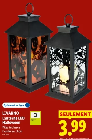 LIVARNO Lanterne LED Halloween