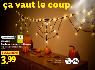 LIVARNO Guirlande lumineuse Halloween