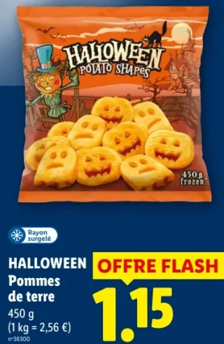HALLOWEEN Pommes de terre