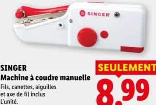 SINGER Machine à coudre manuelle