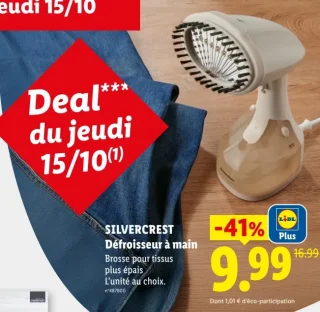 SILVERCREST Défroisseur à main